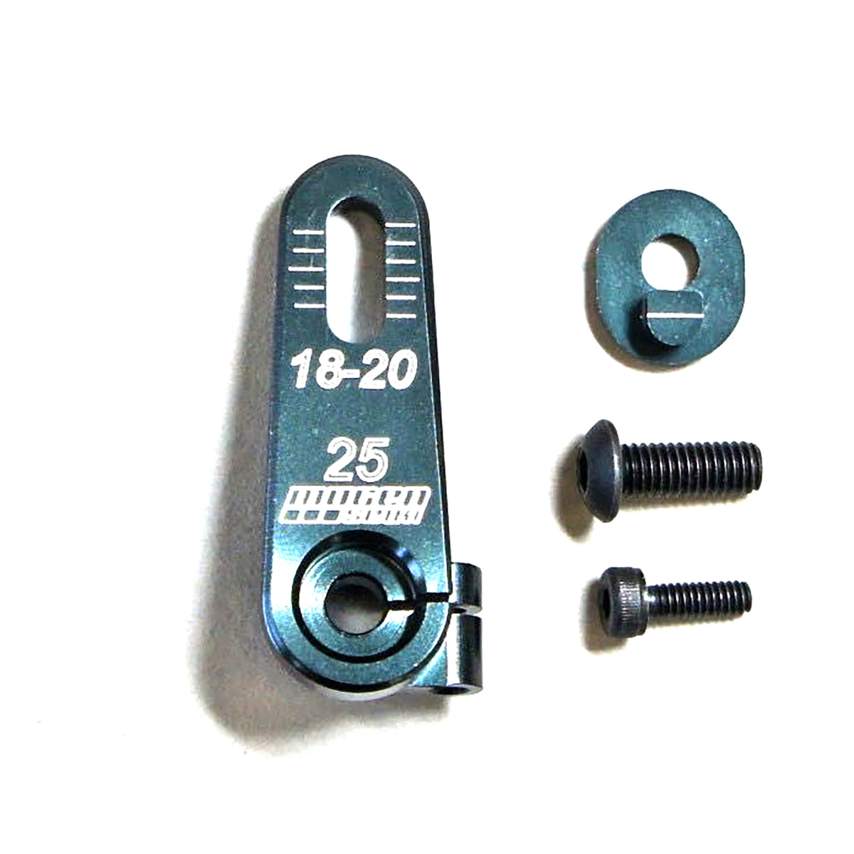 Mugen Seiki Adjustable Aluminum Servo Horn 25T (Futaba/ProTek/Savox)