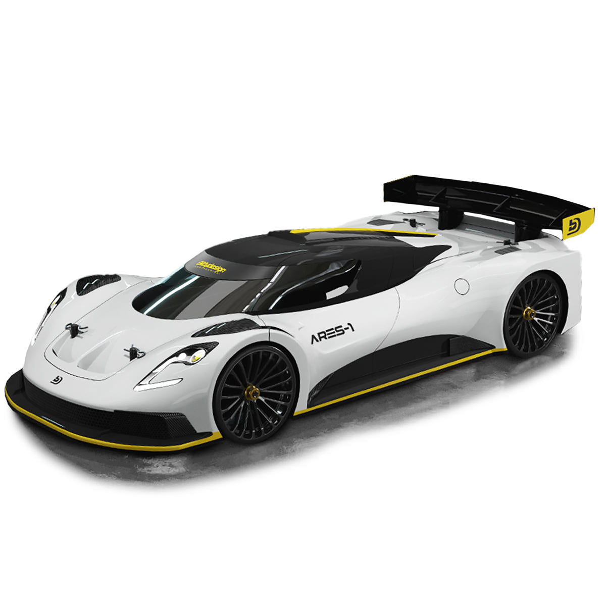 Bittydesign ARES-1 1/10 GT On-Road Body (Clear) (190mm)