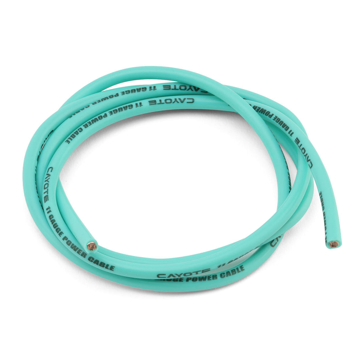 Cayote Thin-Wall Silicone Wire (Aurora Green) (1 Meter) (11AWG)