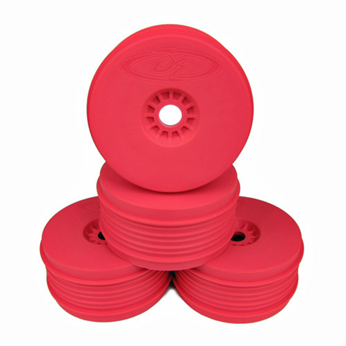 DE Racing SpeedLine Plus 1/8 Buggy Wheel (4) (Pink)