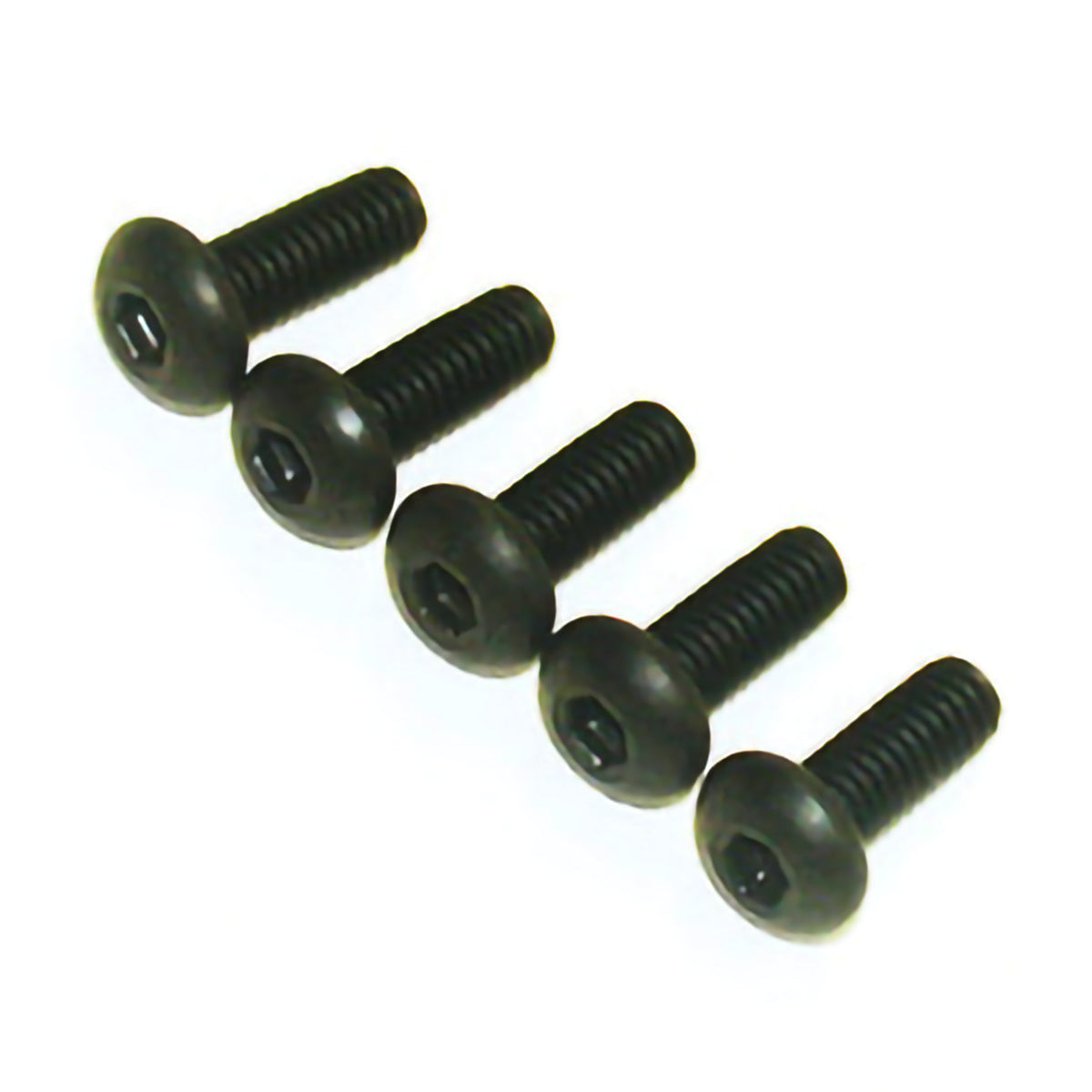 Mugen Seiki Rebound Stop Adjusting Screw 5pcs: X8R/8RE/8/8E, X8TR/RE/8T/E