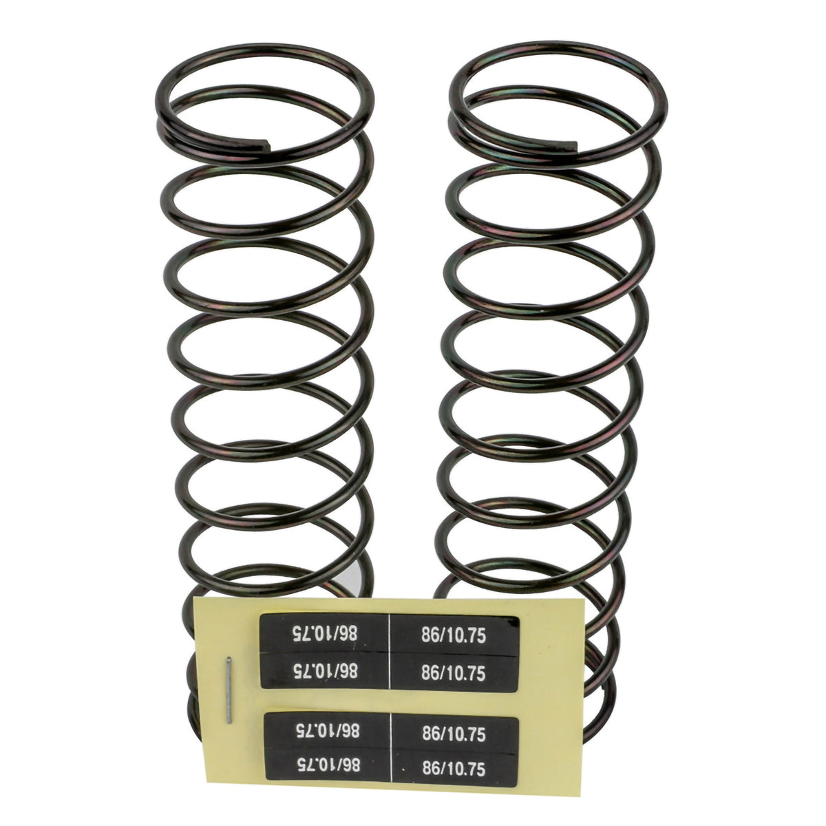 Mugen Seiki Rear Damper Spring 1.6/10.75T (1pr): X8R/8RE/8/8E, X8T/E