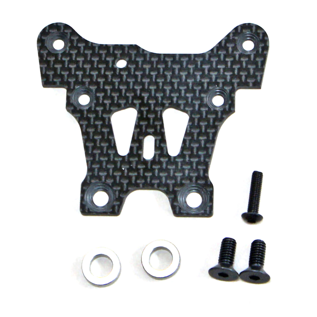 Mugen Seiki Graphite Front Upper Steering Plate: X8R/8RE/8/8E, X8TR/RE/8T/E