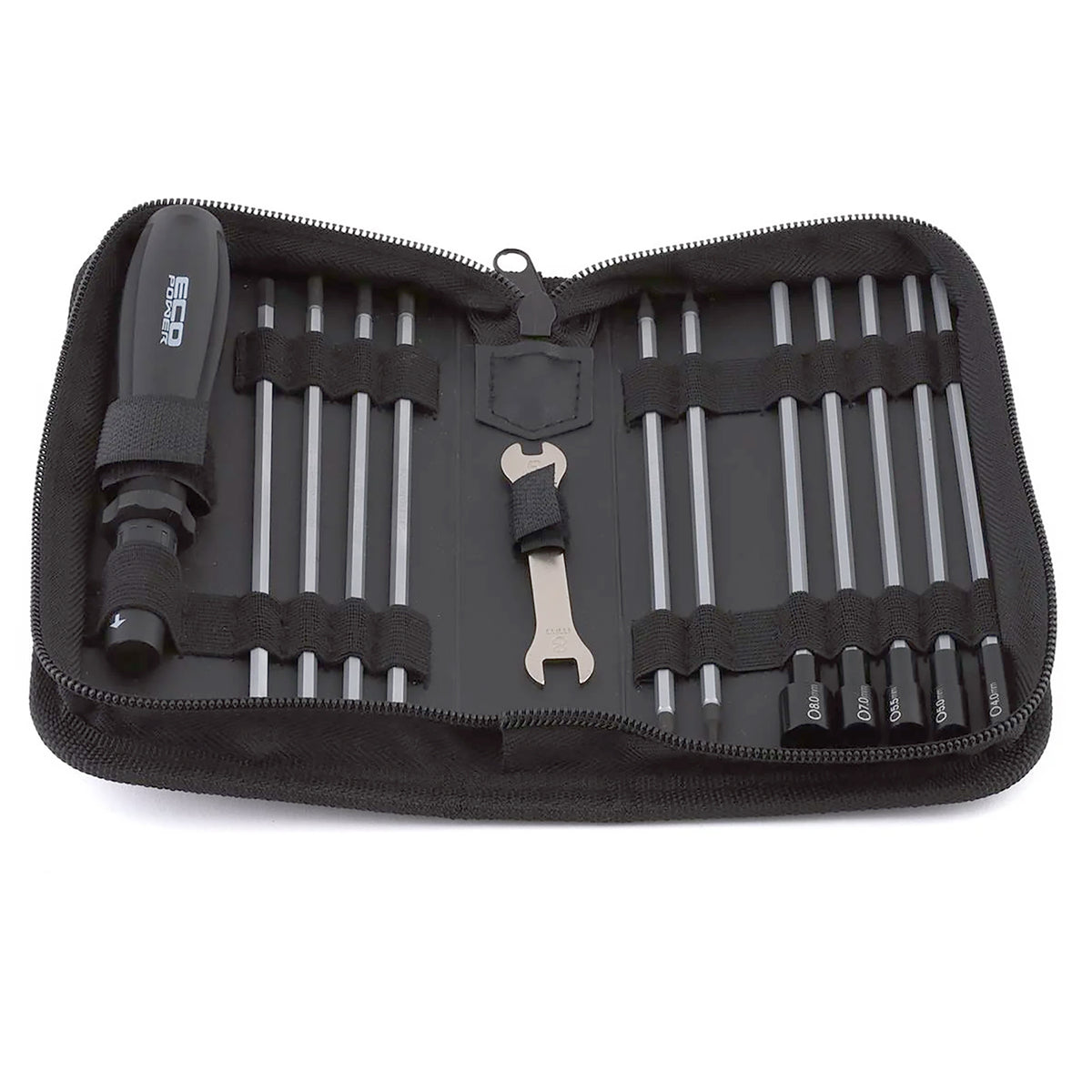 EcoPower 19-Piece Metric RC Essential Tool Set w/Carrying Case