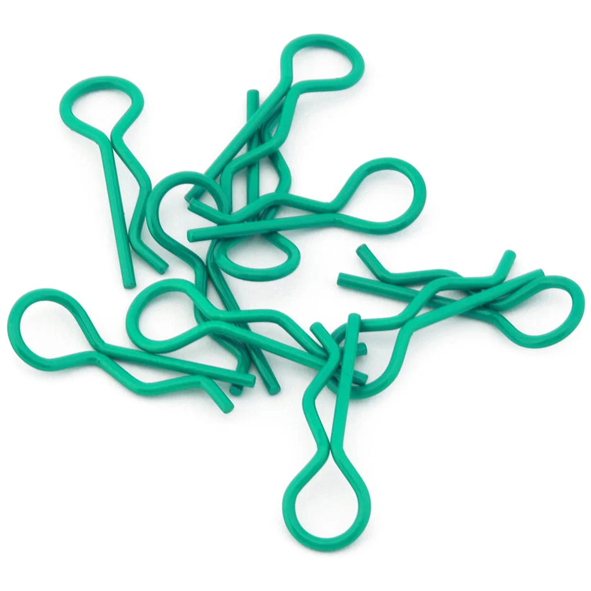 EcoPower 1/10 Body Clips (Green) (10)