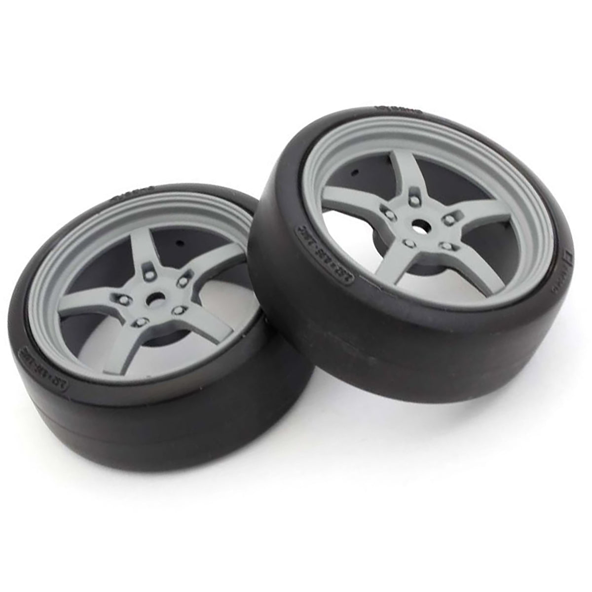 Kyosho Premounted Drift Tire FZ02 (5 Spoke Racing/2pcs)