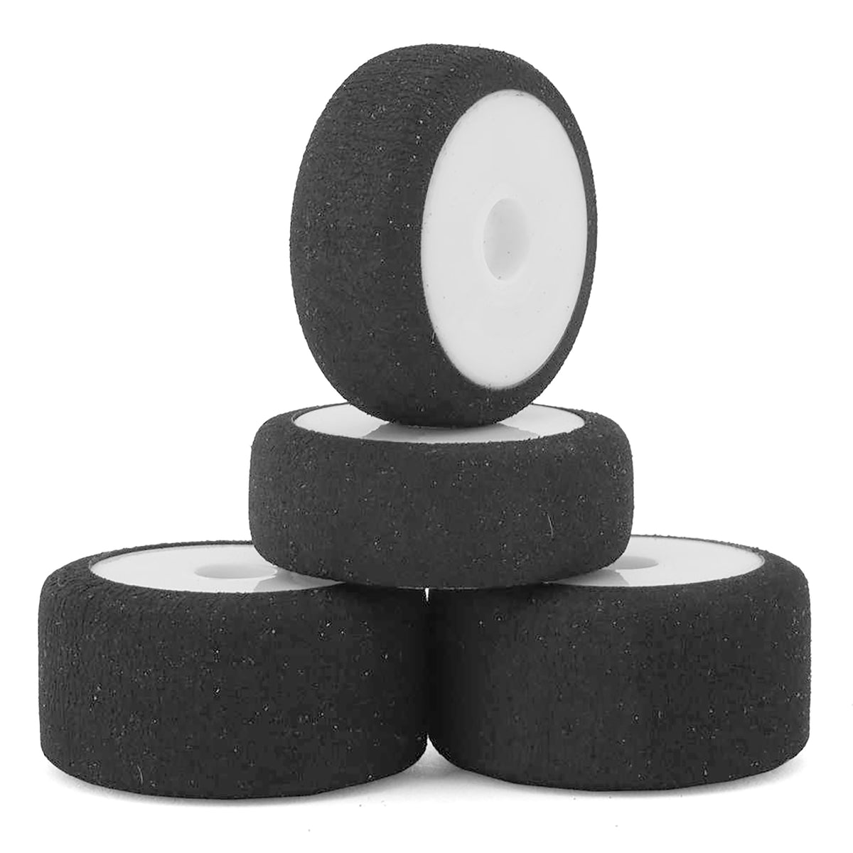 HackFab Losi Micro-B Foam Tires (4) (White)