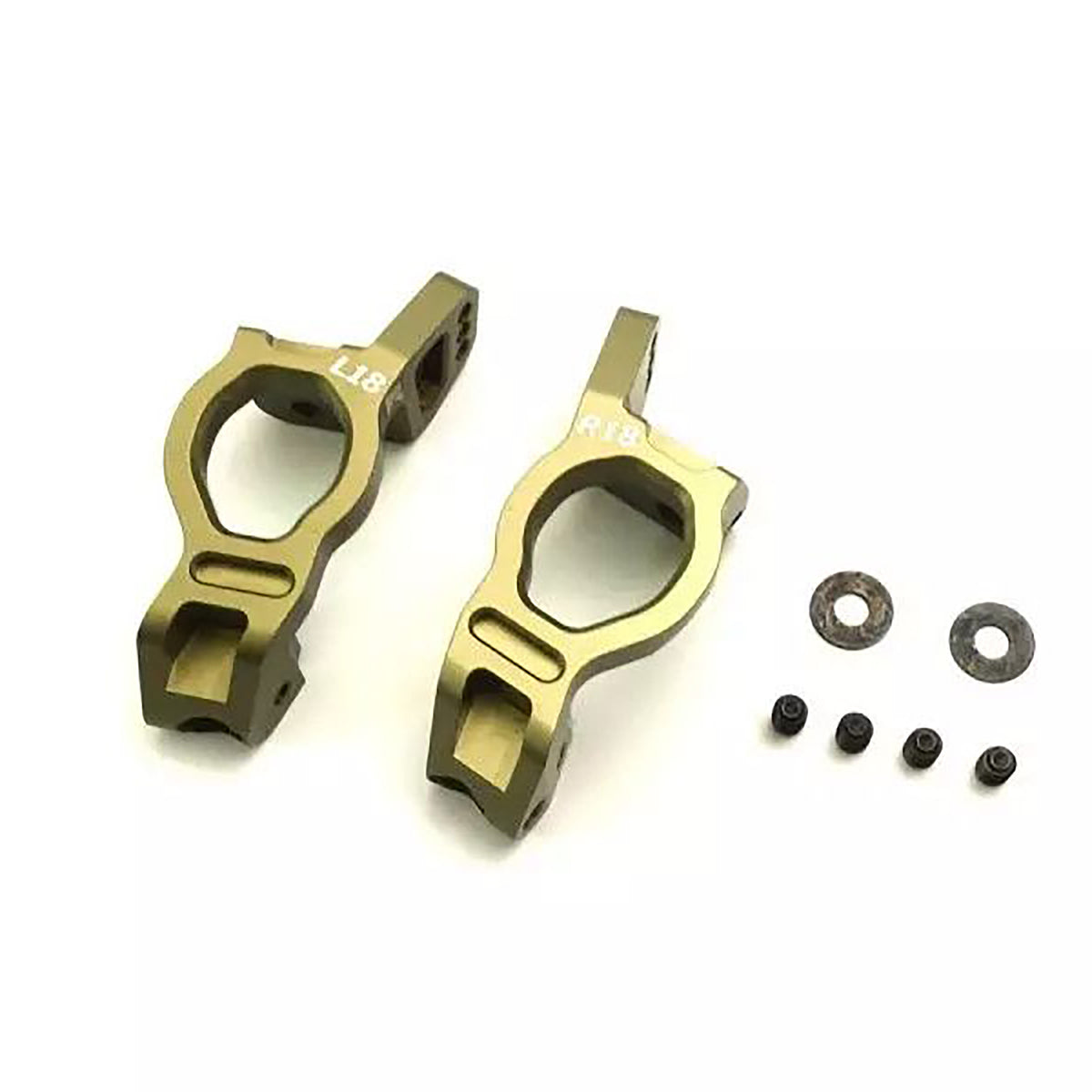 Kyosho MP11 Aluminum Front Hub Carrier Set (L & R/18degree)