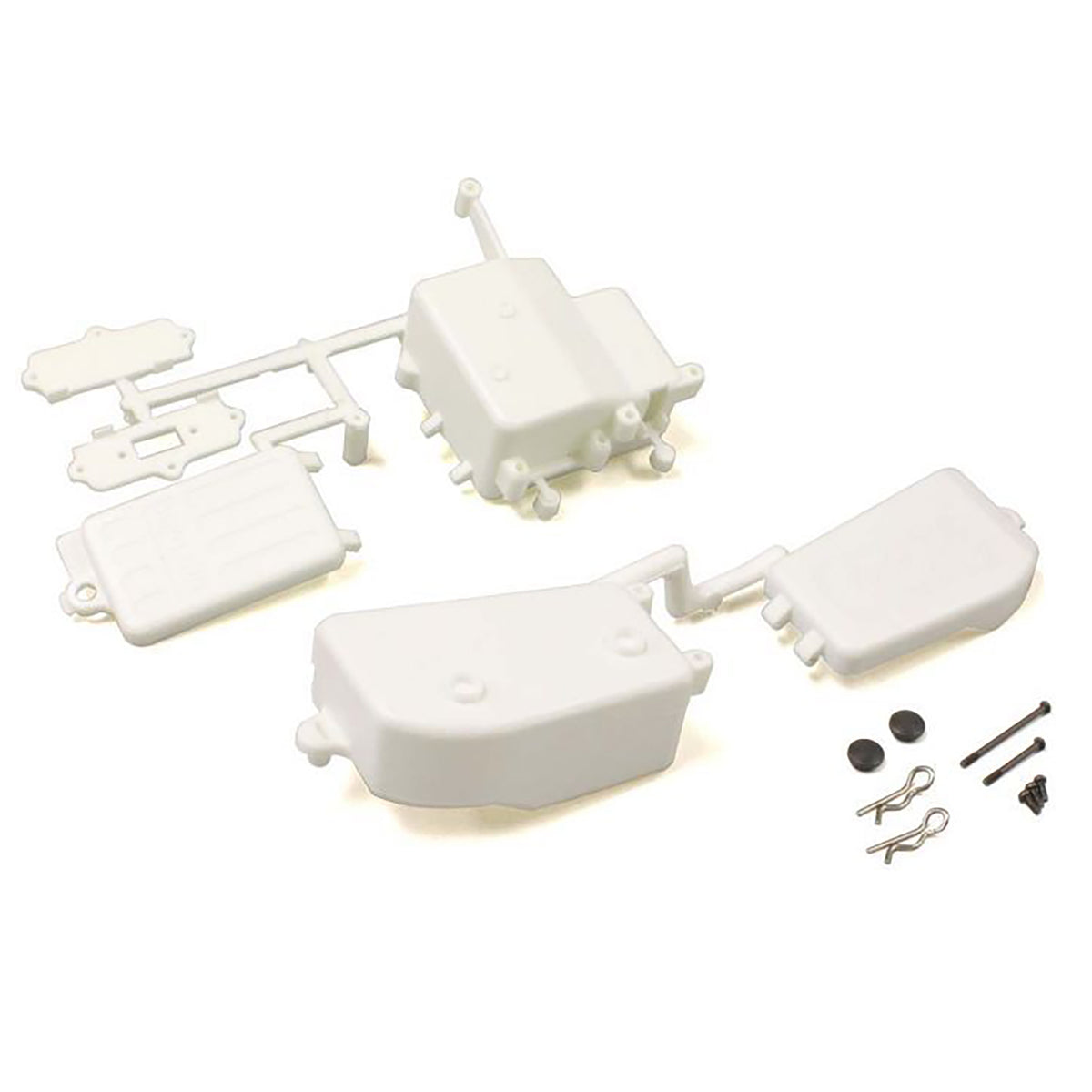 Kyosho Battery & Receiver Box Set (White/MP10/MP9)