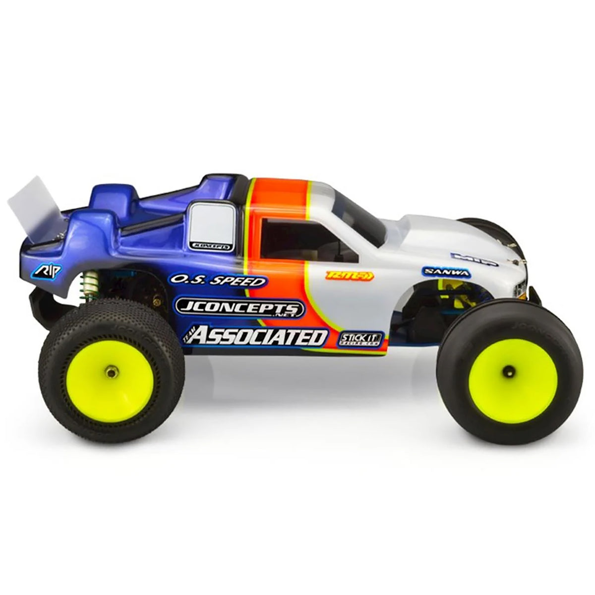 JConcepts Associated RC10GT Gas Truck II 96 Authentic Body (Clear)