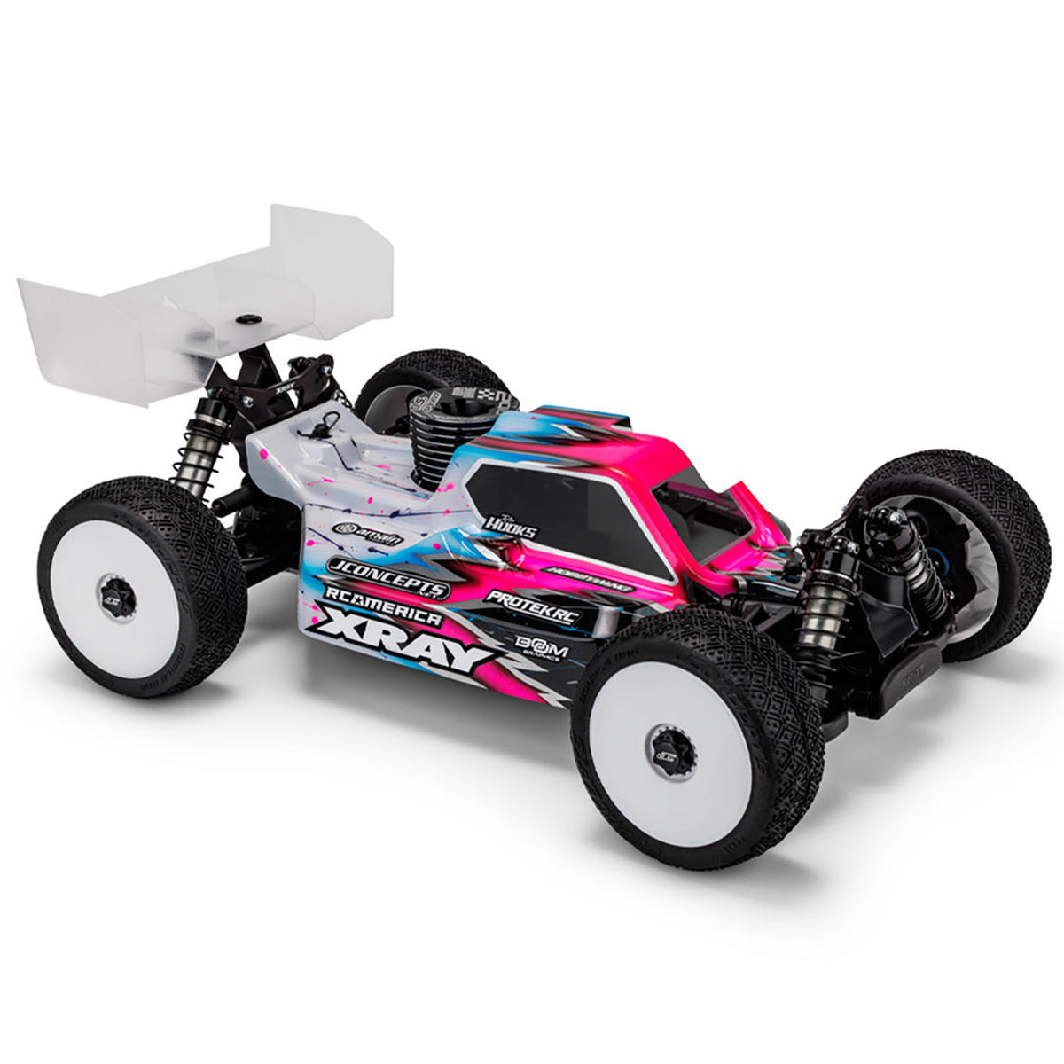 JConcepts XRAY XB8 2025 "S15" 1/8 Nitro Buggy Body (Clear)