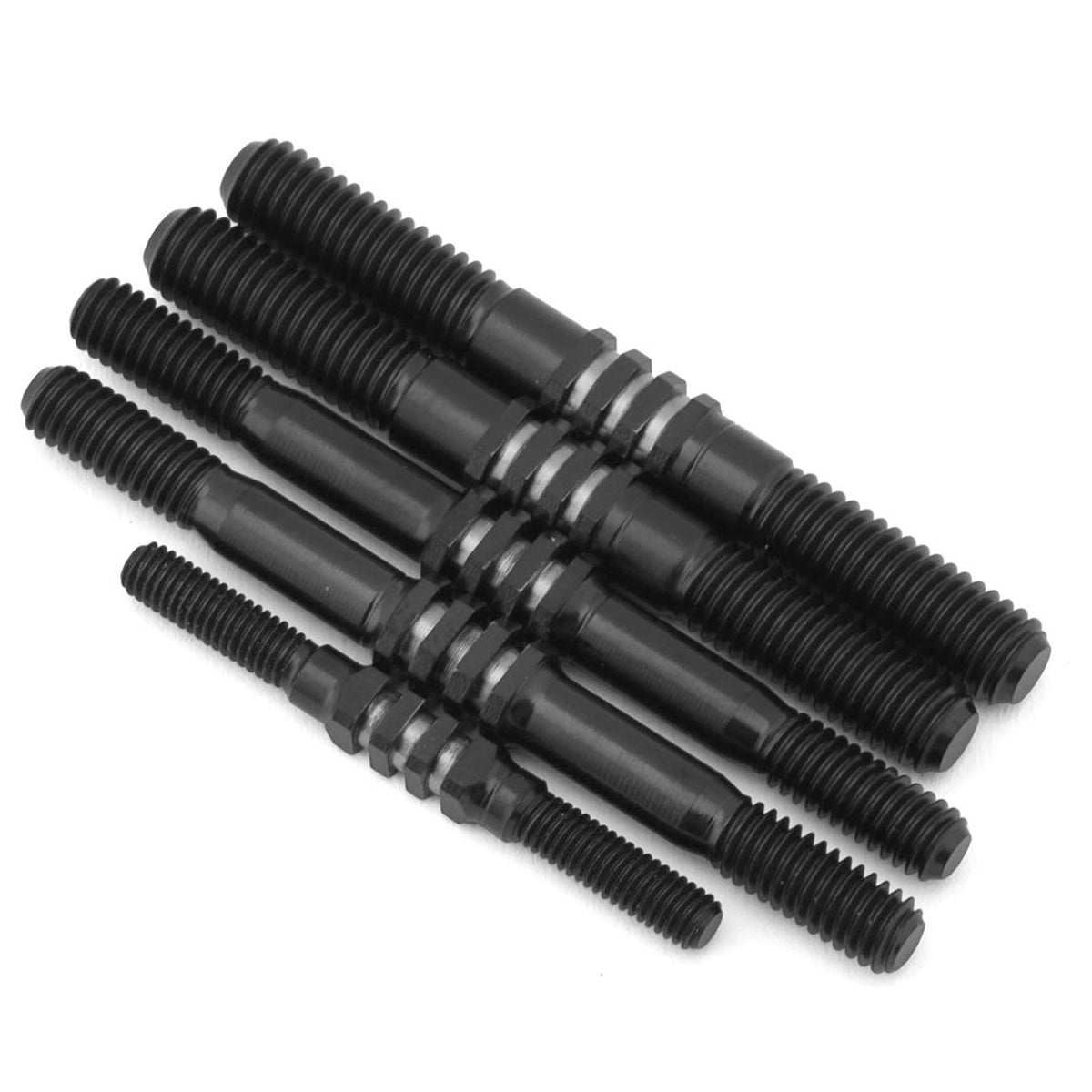 JConcepts RC8B4.1 Fin Titanium Turnbuckles (Black) (5)