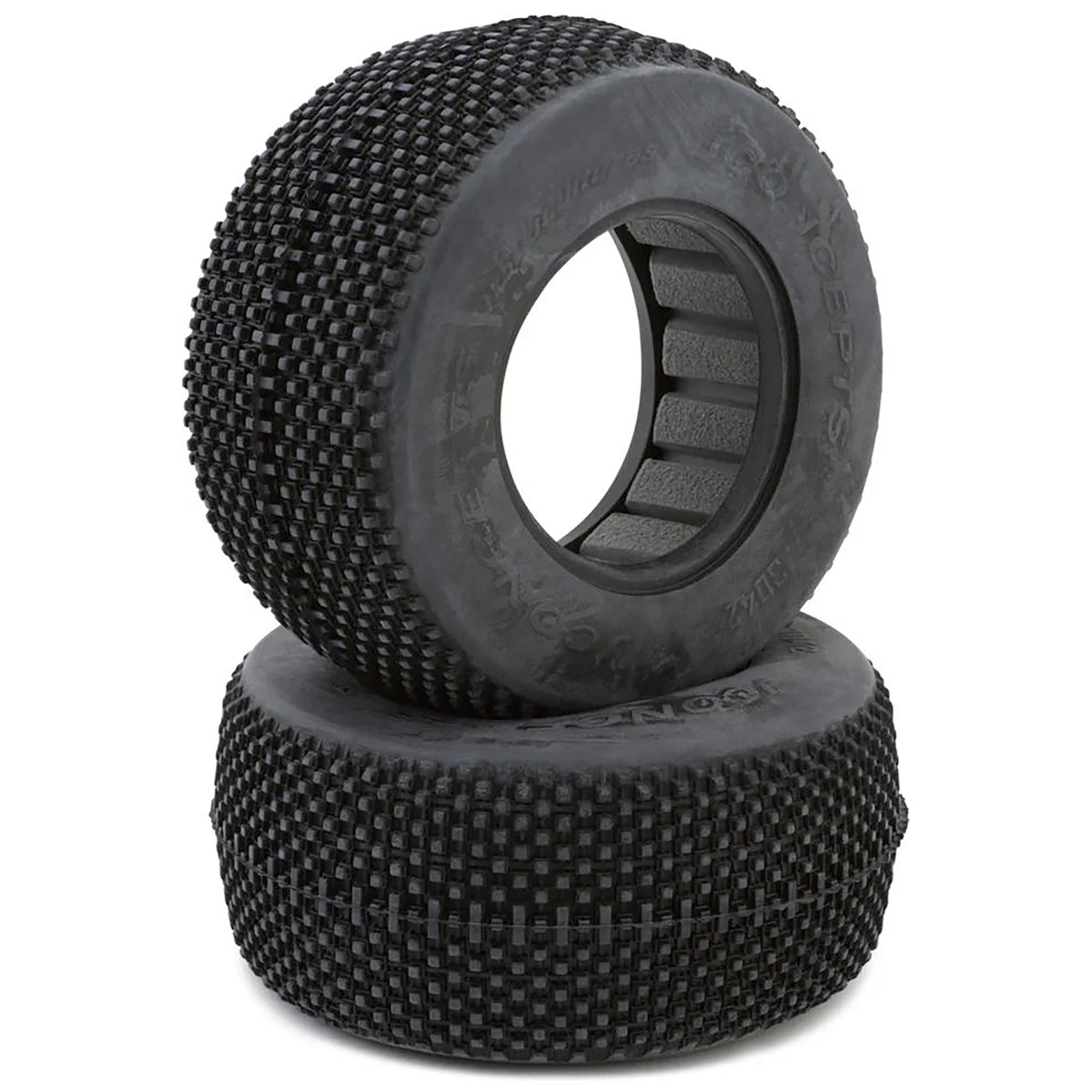 JConcepts Subcultures Short Course Tires (2) Fits 3.0" x 2.2" (Green (Super Soft) Compound)