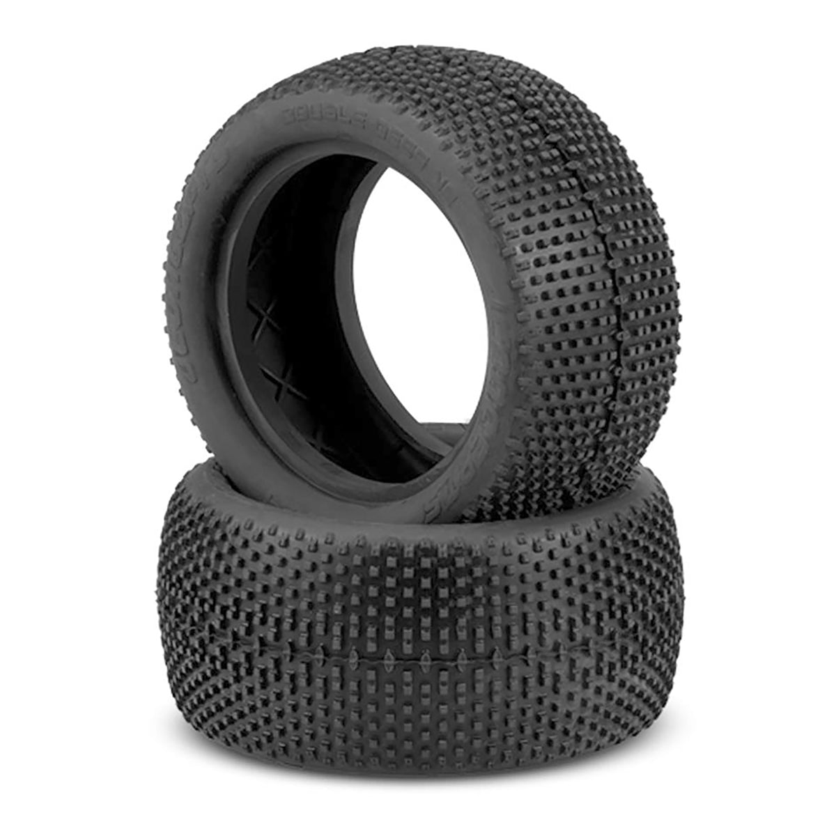 JConcepts Double Dee's V2 2.2" Rear Buggy Tires (2) (Blue)