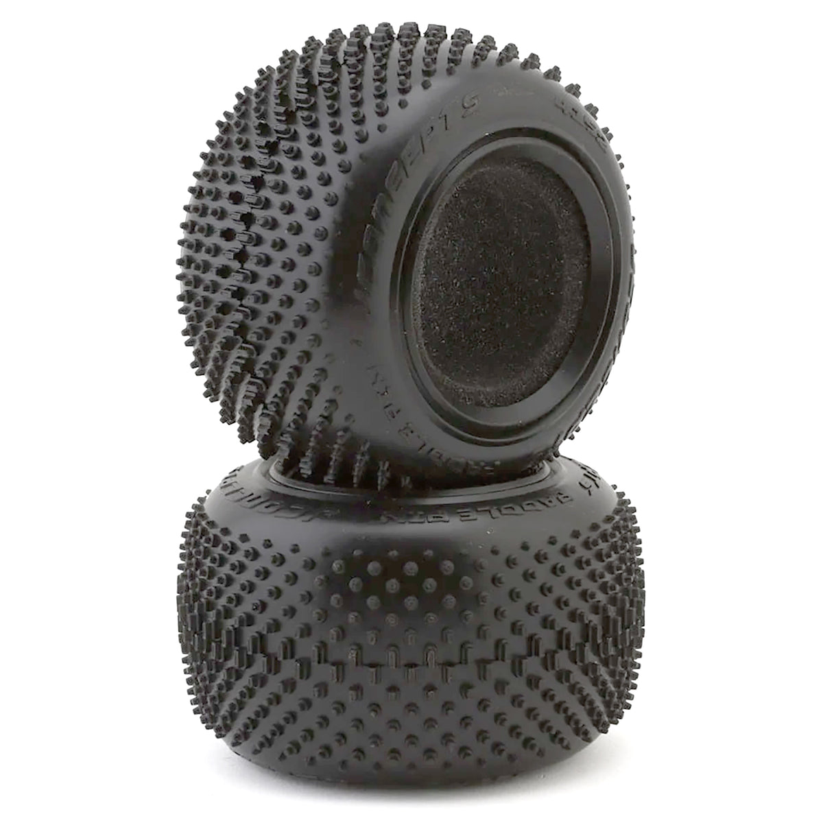 JConcepts Paddle Pin 2.2" 1/10 Stadium Truck Tires (2) (Green)