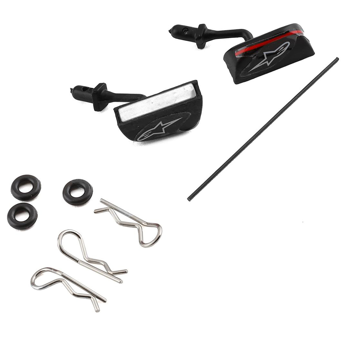 Killerbody Motul Autech R35 GT-R 2016 NISMO Pre-Painted 1/10 Touring Car Body (Black/Red)
