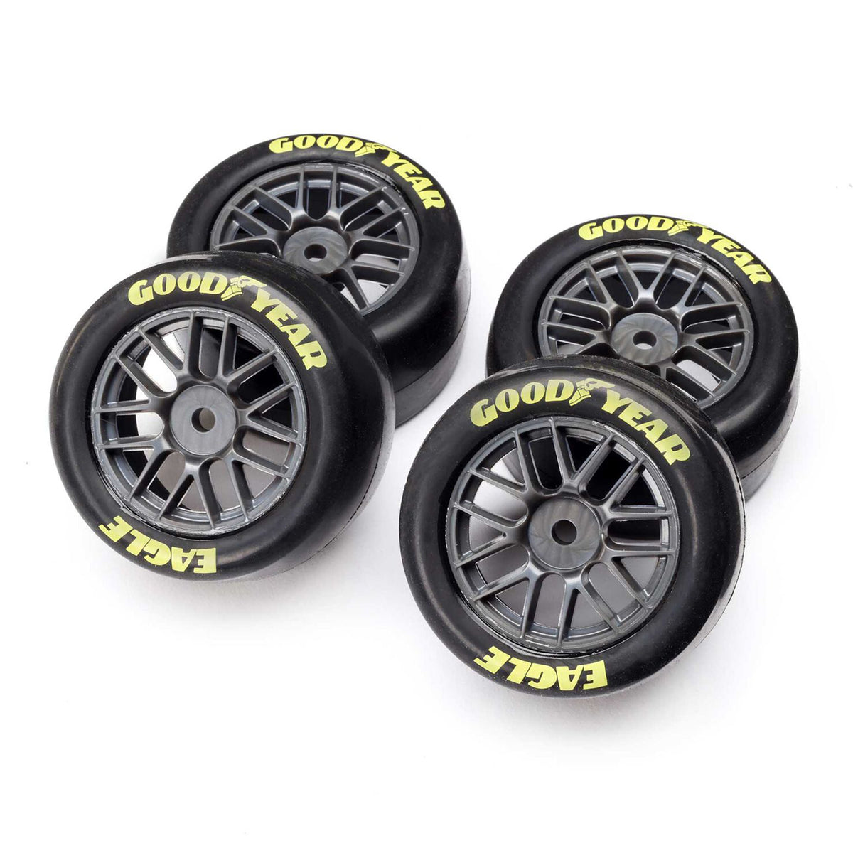 Losi Goodyear Eagle Mounted Tires: Medium (4) NG