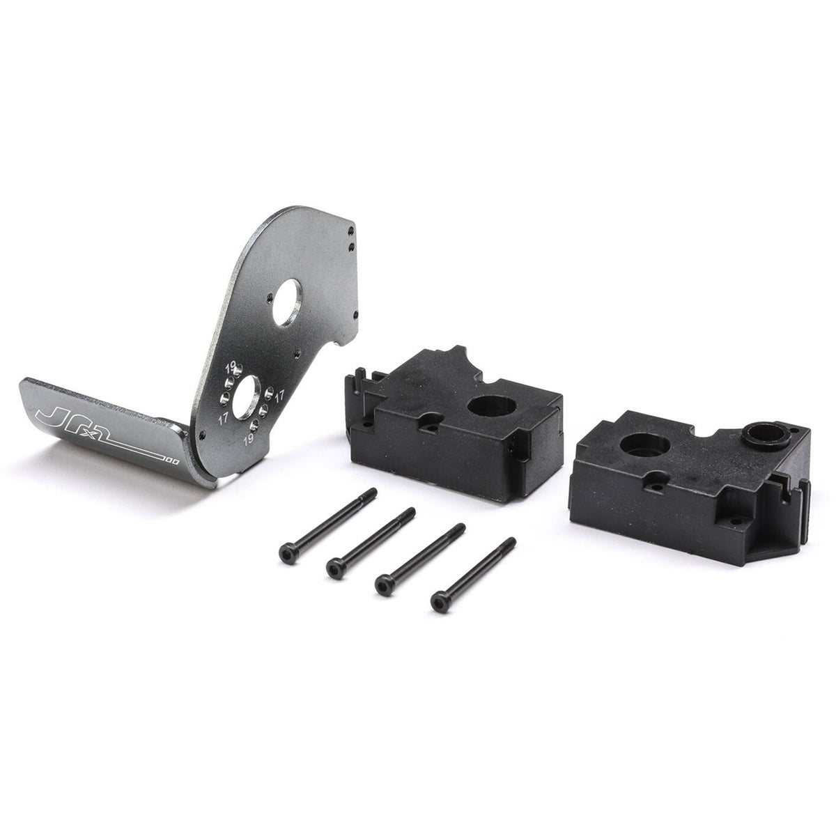 Losi Transmission Case & Motor Plate: Mini JRX2