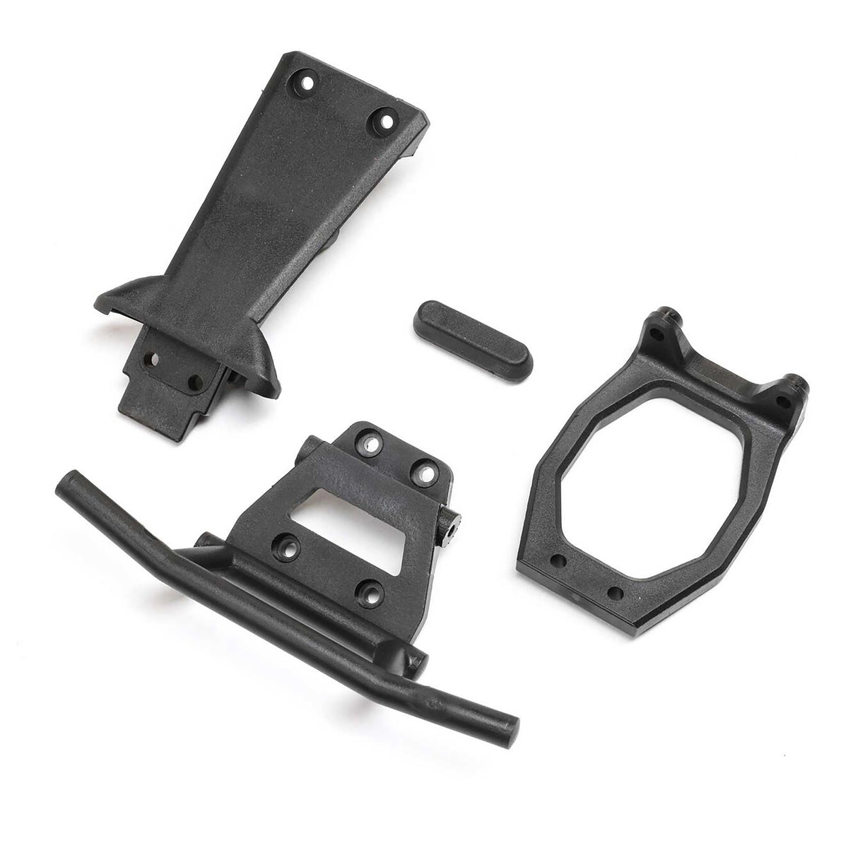Losi Front Bumper, Brace, Skid Plate: Hammer Rey