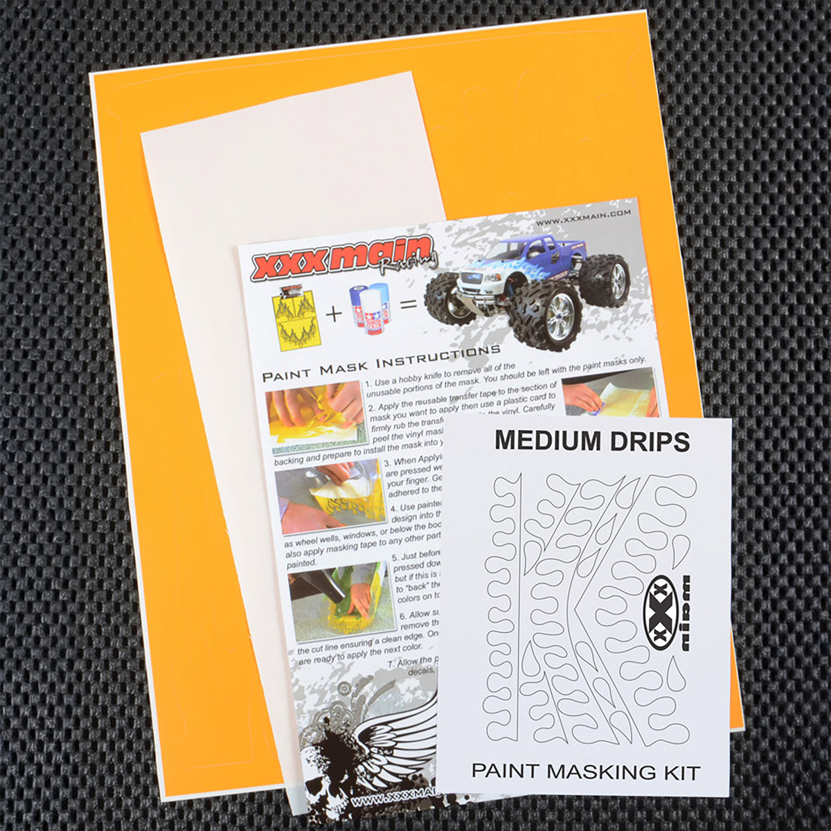 XXX Main Medium Drips Paint Mask