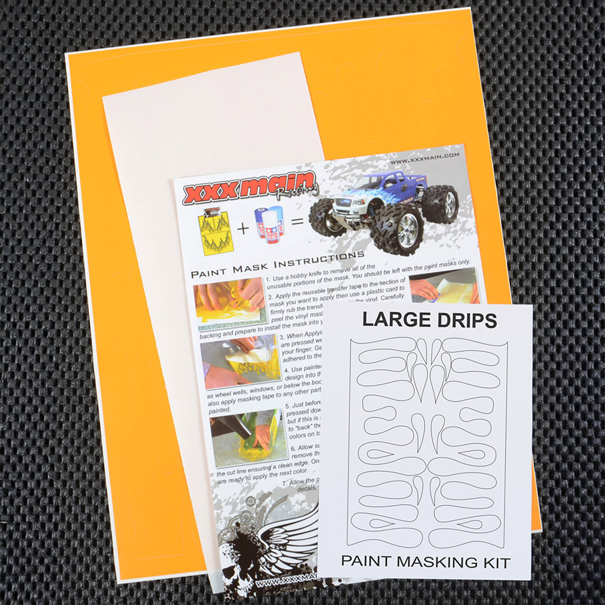 XXX Main Large Drips Paint Mask