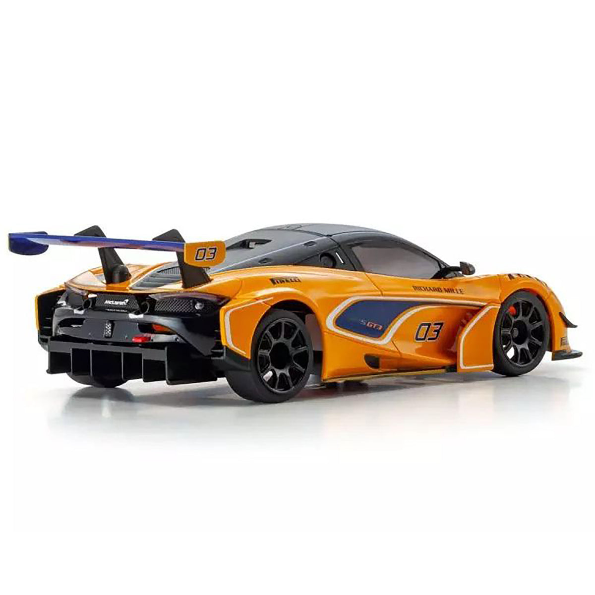 Kyosho Mini-Z MR-04W-MM Auto Scale McLaren 720S GT3 #03 Pre-Painted Body (Orange)
