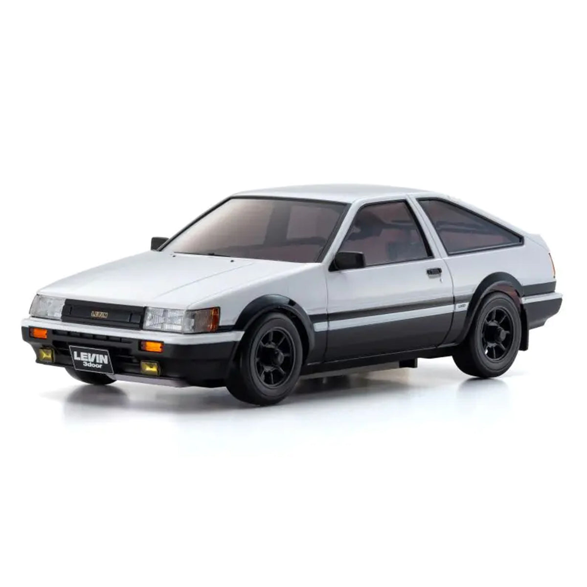 Kyosho Auto Scale Mini-Z MA-020 Toyota Corolla Levin AE86 Pre-Painted (White/Black)