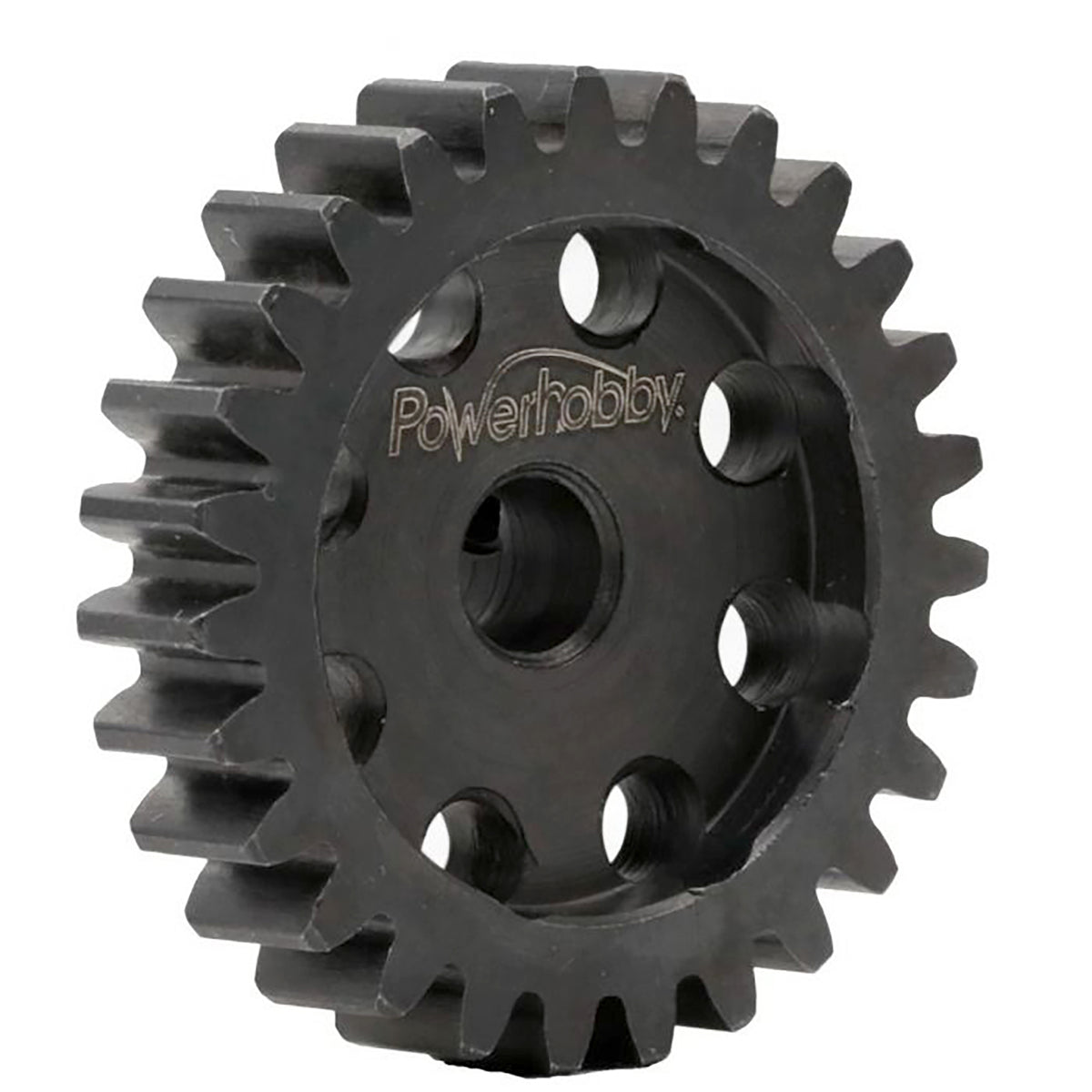 Power Hobby Hardened Steel 25T Mod1 8mm Pinion Gear with 2 Grub Screws