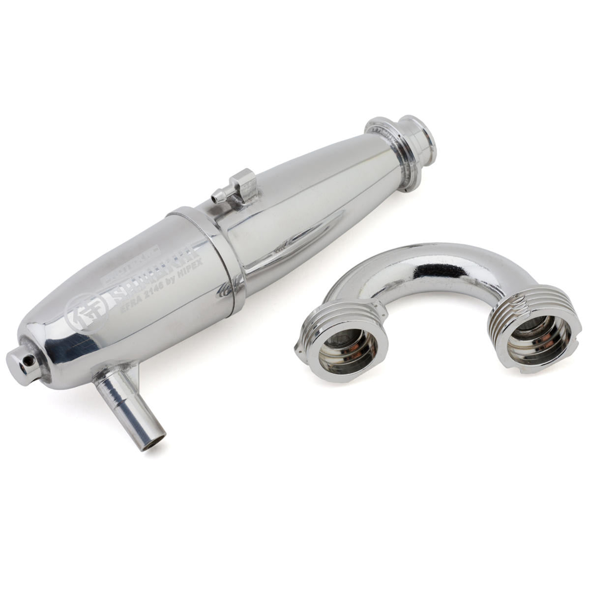ProTek RC 2146 Tuned Exhaust Pipe w/85mm Manifold (Welded Nipple)
