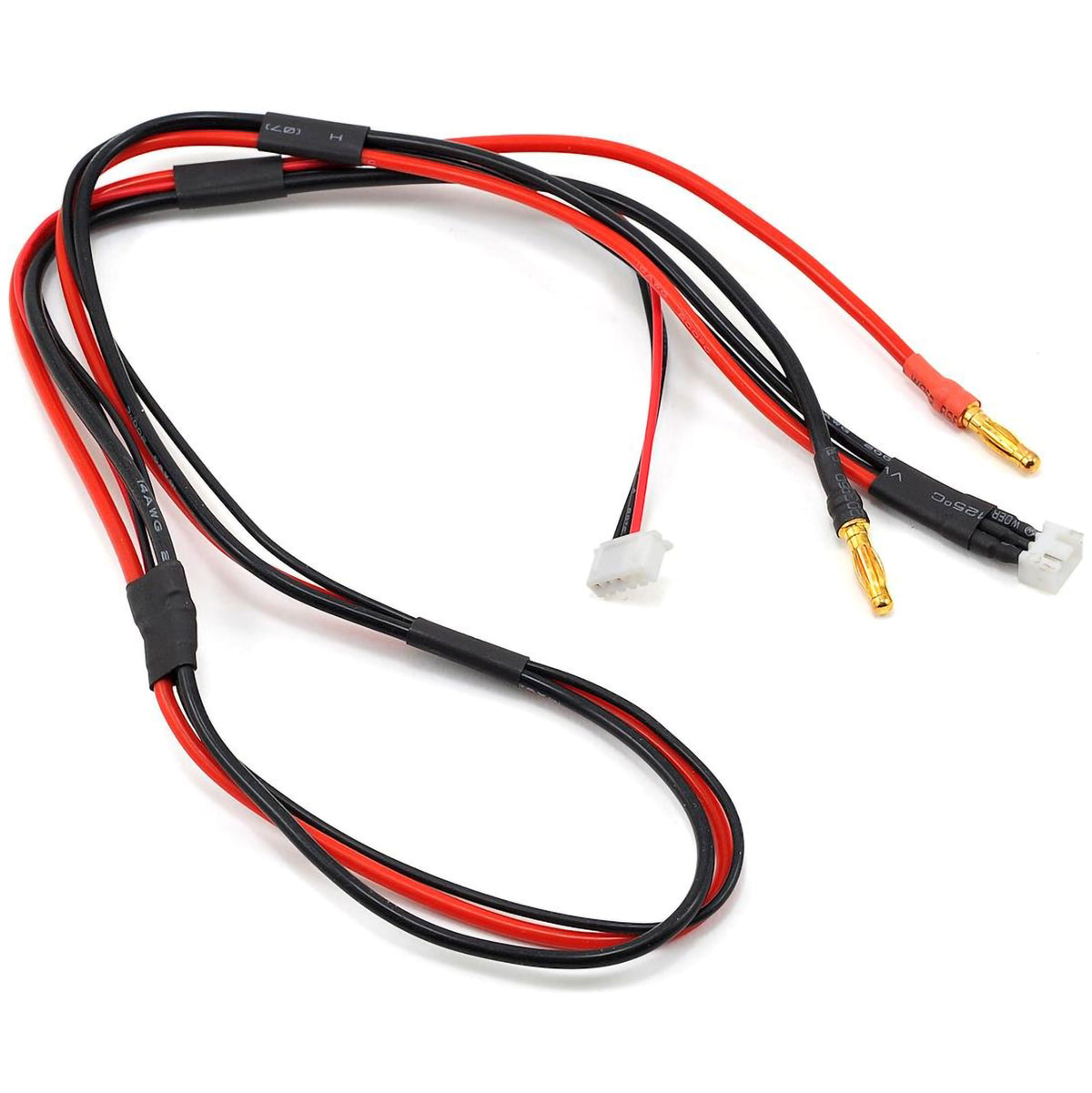 ProTek RC Receiver Balance Charge Lead (2S to 4mm Banana w/4S Adapter)