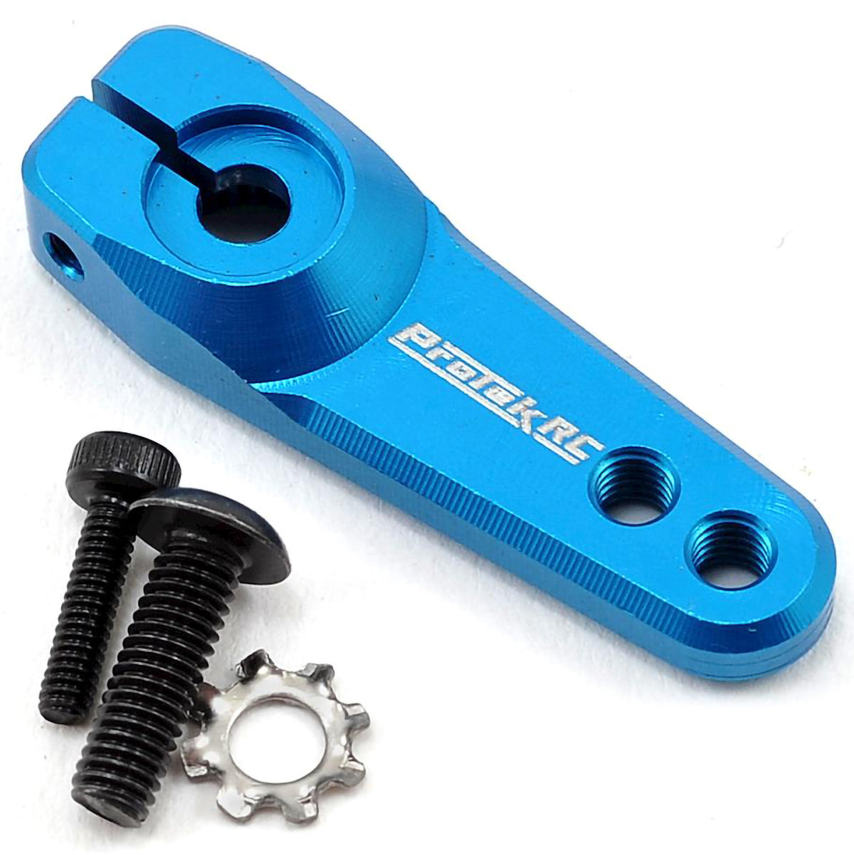 ProTek RC Aluminum Clamping Servo Horn (Blue) (25T-ProTek)