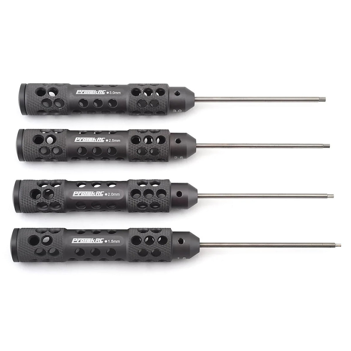 ProTek RC "TruTorque SL" Metric Hex Driver Set (4) (1.5mm, 2.0mm, 2.5mm, 3.0mm)