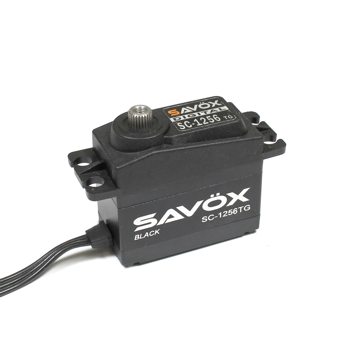 Savox Black Edition, Standard Size Coreless Digital Servo, 0.15sec / 277oz @ 6V
