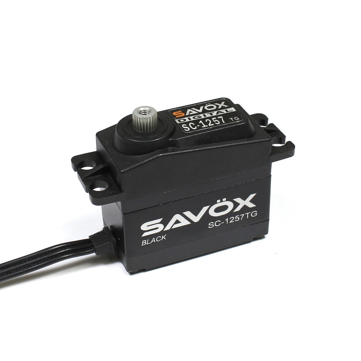 Savox Black Edition, Standard Size Coreless Digital Servo, 0.07sec / 139oz @ 6V