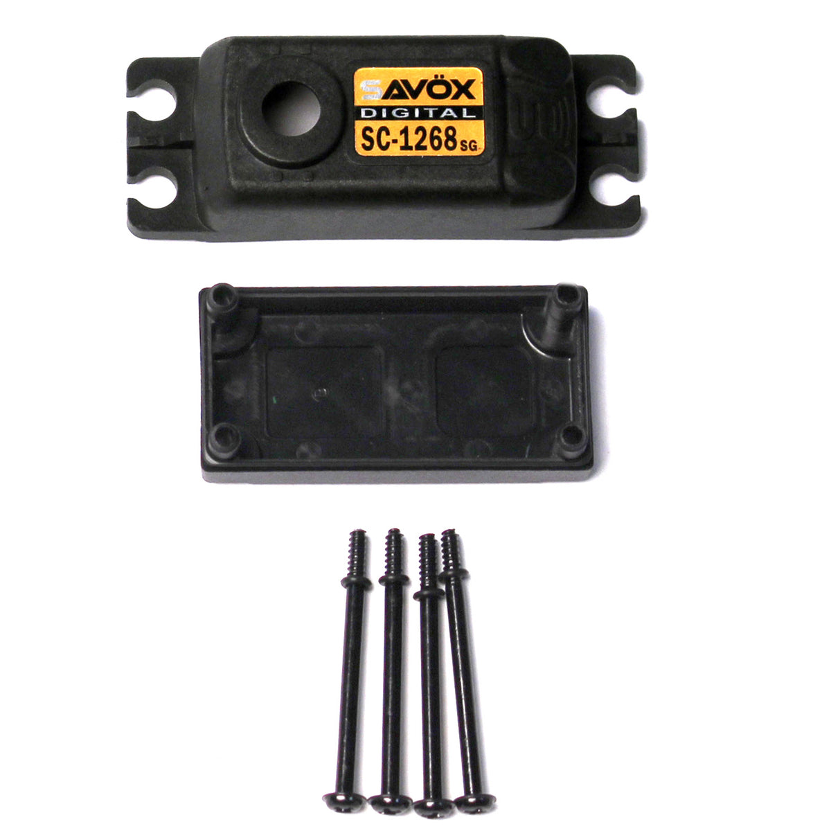Savox Top & Bottom Servo Case w/ 4 Screws, for SC1268SG