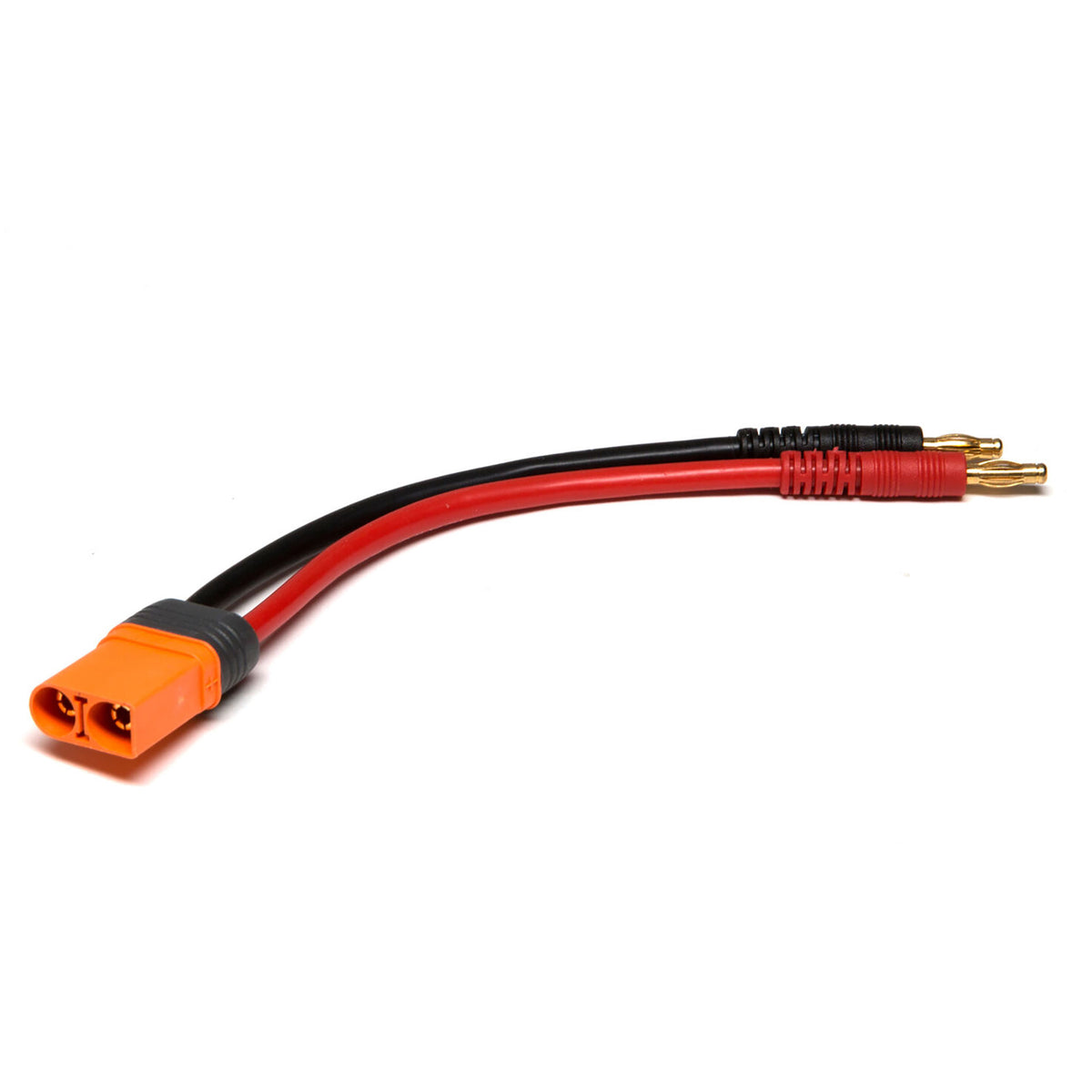 Spektrum RC Adapter: IC5 Device / 4mm Male Bullets 6 10AWG