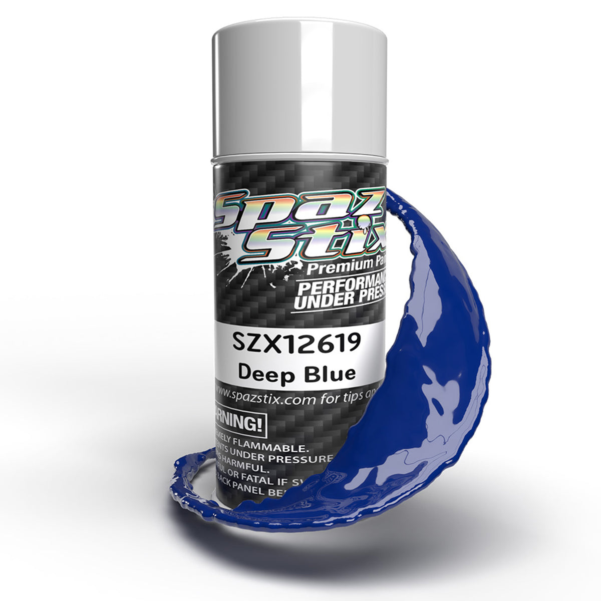 Spaz Stix Deep Blue Aerosol Paint, 3.5oz Can