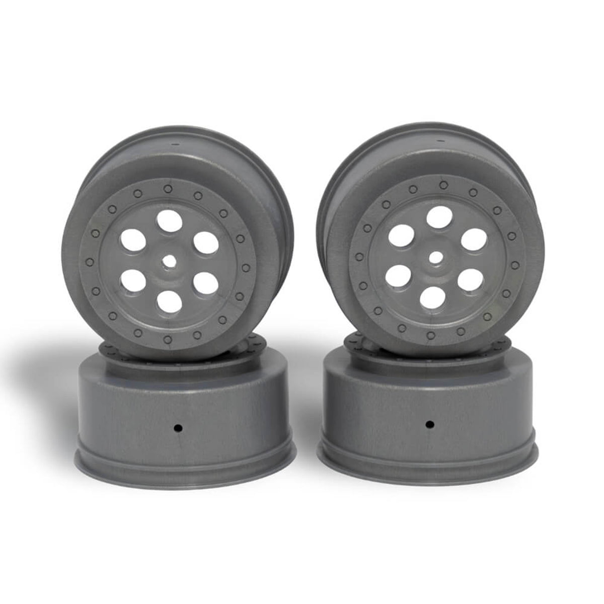 Tekno RC TR606 SCT Offset Short Course Wheels (Grey SCT410 Offset) (4) w/12mm Hex (Copy)