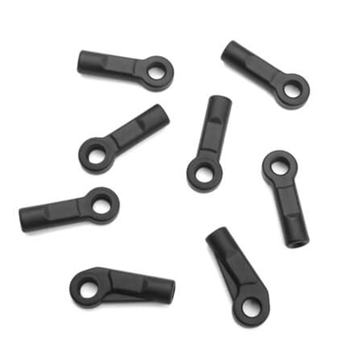 Tekno RC Rod Ends (hard, 6.8mm, M4 thread, SCT/SL, 8pcs)
