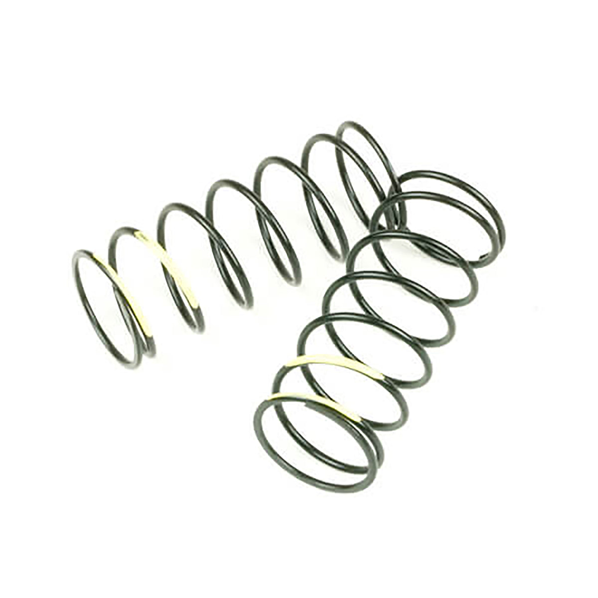Tekno RC Shock Spring Set (front, 1.4×7.375, 5.48lb/in, 50mm, yellow)