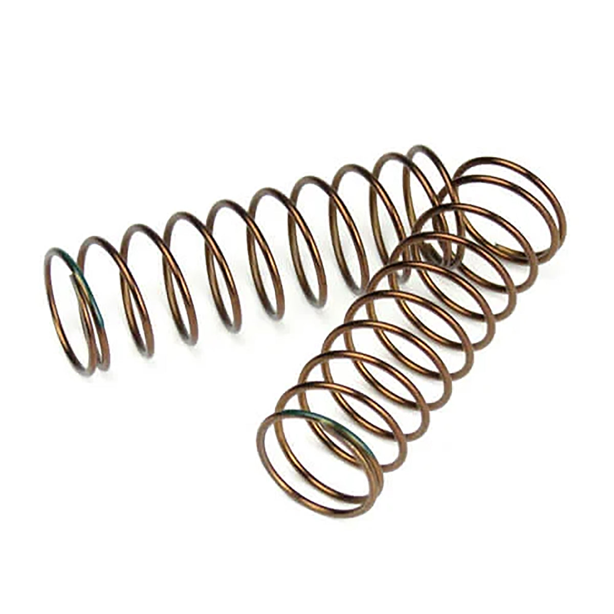 Tekno RC Shock Spring Set (rear, 1.3×10.5, 2.61lb/in, 63mm, green)