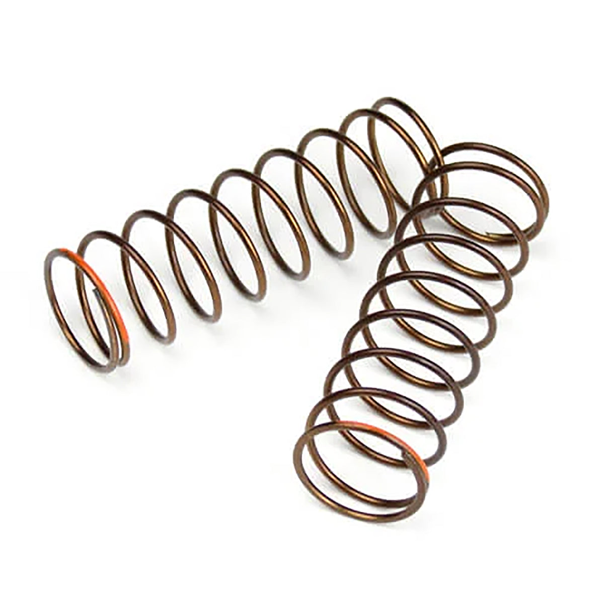 Tekno RC Shock Spring Set (rear, 1.3×9.375, 3.01lb/in, 63mm, orange)