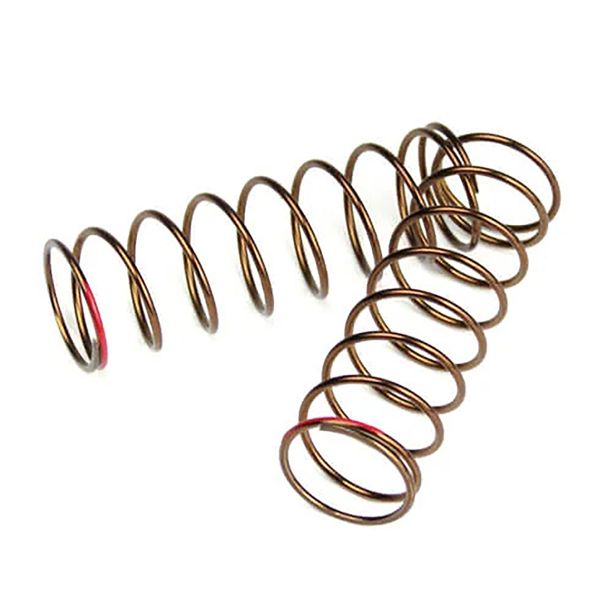 Tekno RC Shock Spring Set (rear, 1.3×8.875, 3.22lb/in, 63mm, red)