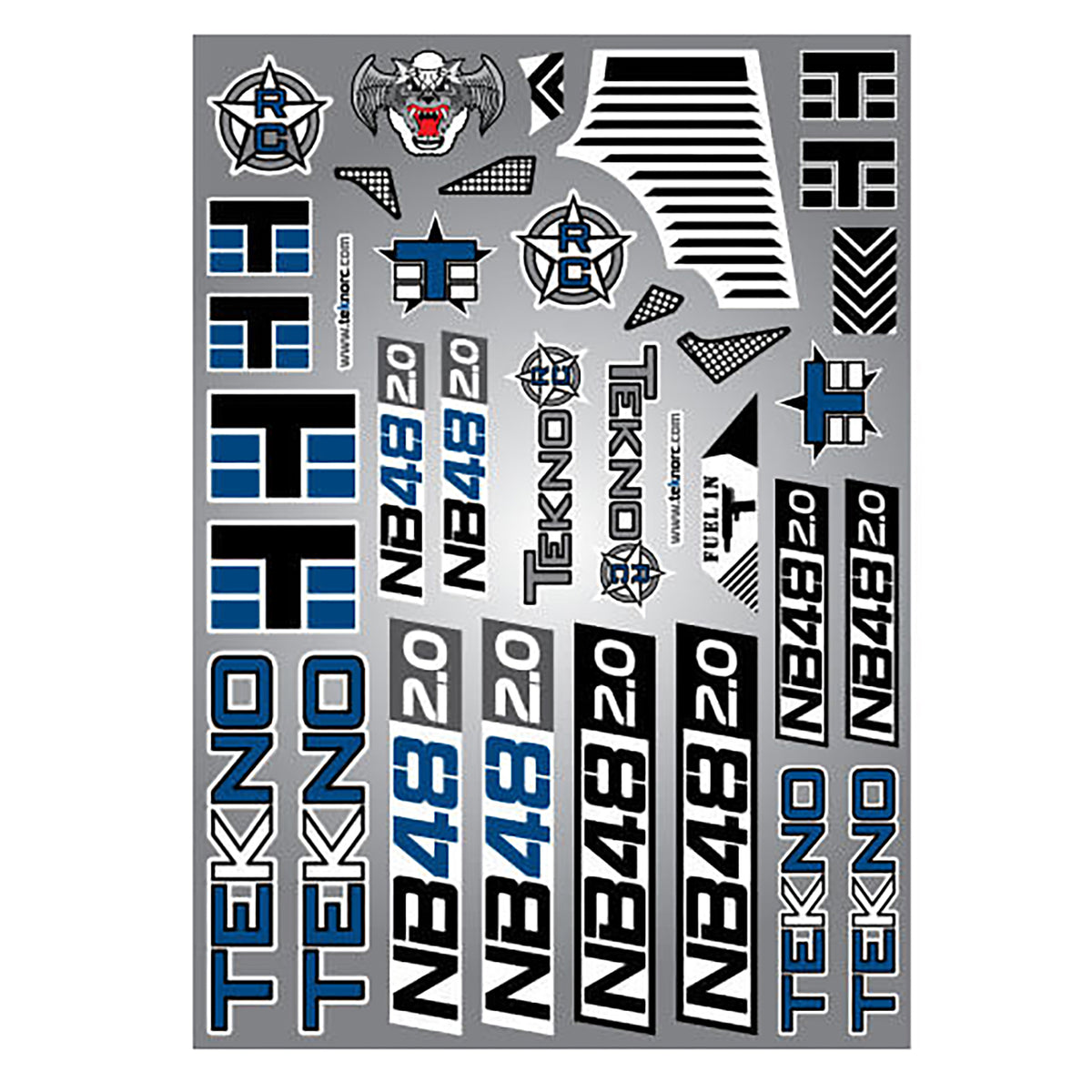 Tekno RC Decal Sheet (NB48 2.0)