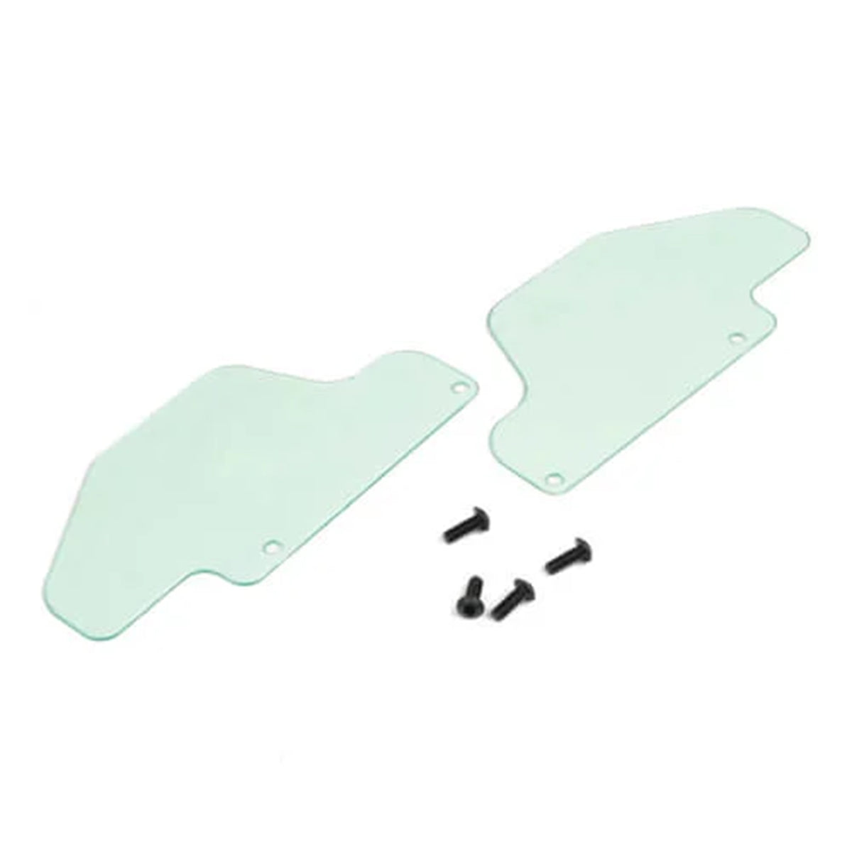 Tekno RC Rear Arm Mud Guards (lexan, ET/NT48 2.0)