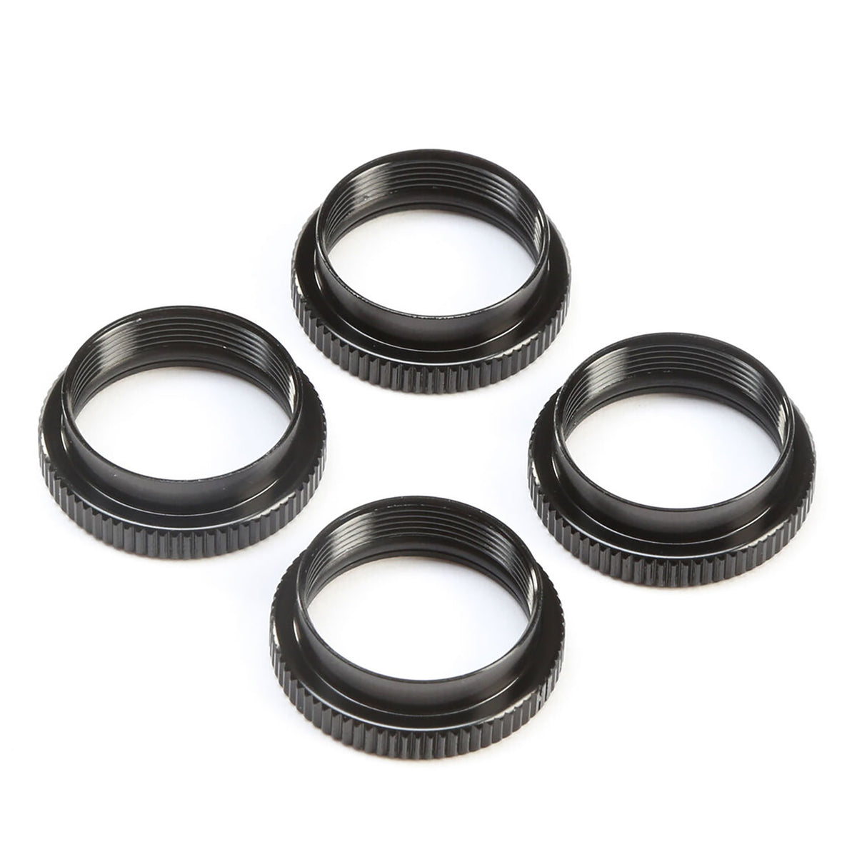 TLR 16mm Shock Nuts & O-rings (4): 8X