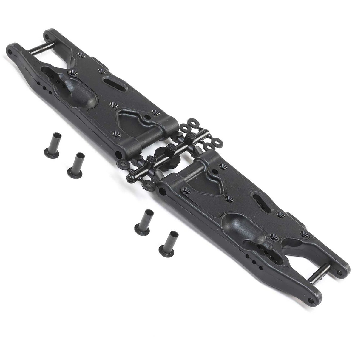 TLR Rear Arm Set w/Inserts: 8X, 8XE 2.0