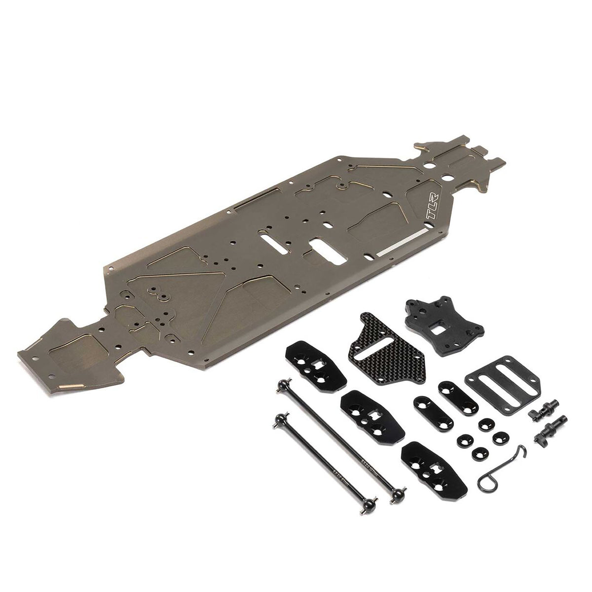 TLR Adjustable Length Chassis Conversion Set: 8X 2.0