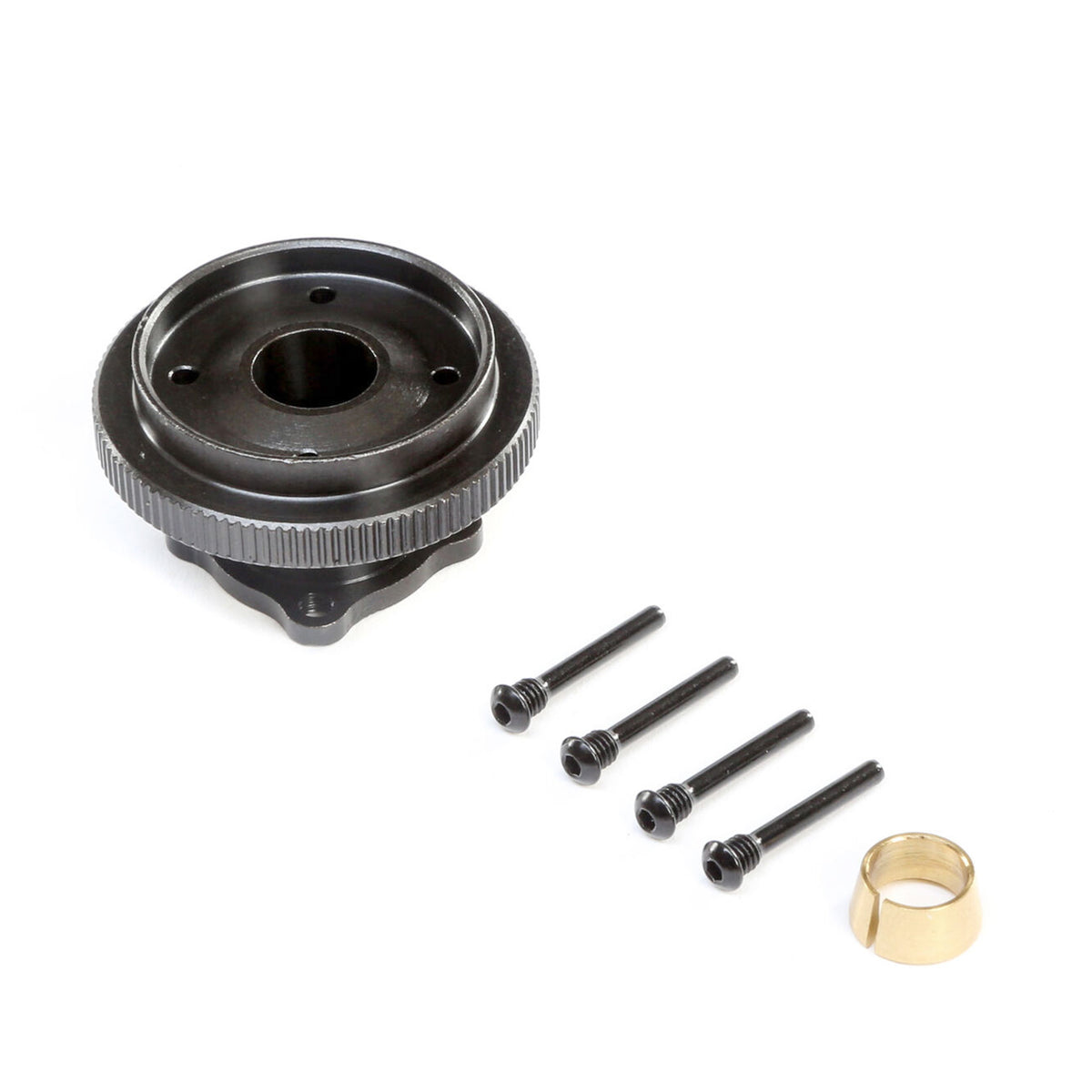TLR Flywheel & Collet, Steel, 4 Shoe: 8X