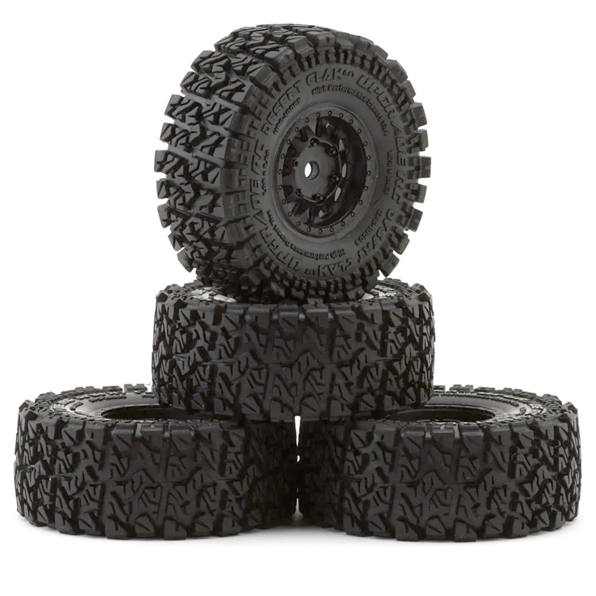 UpGrade RC Desert Claw Pre-Mounted Tires for ARRMA® Mojave Grom™ (4)